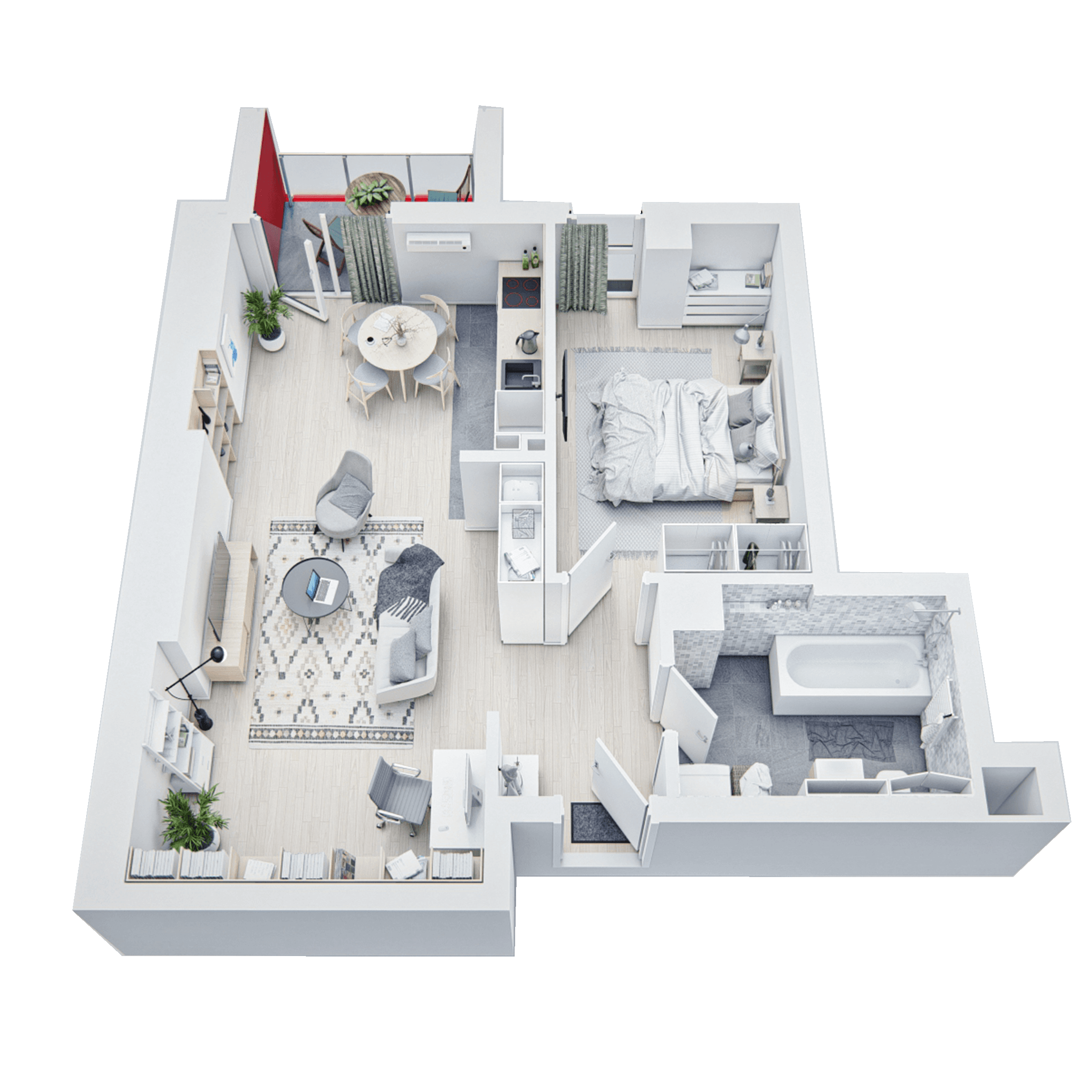 Plan apartament 41A