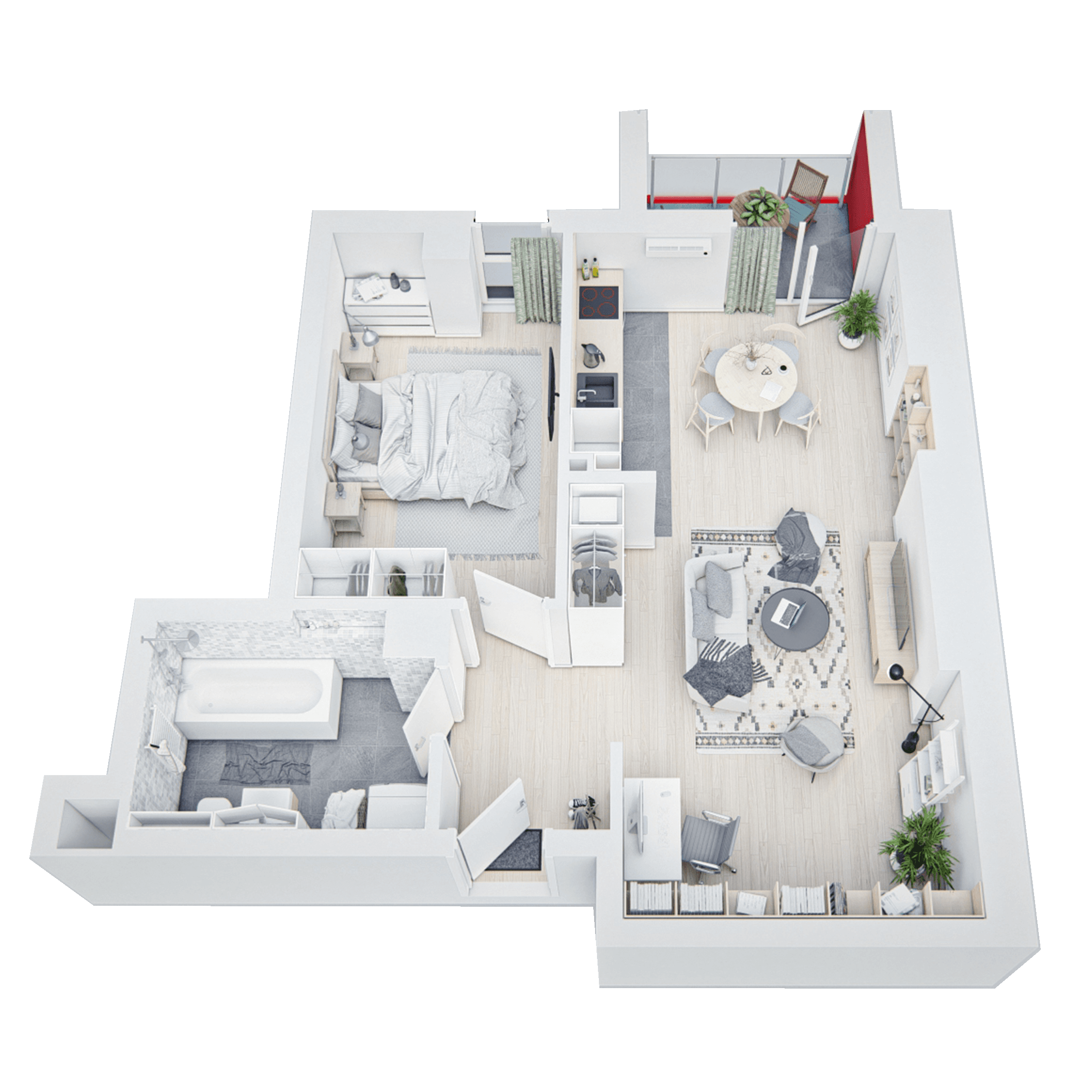 Plan apartament 39A