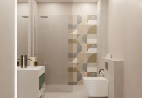 idee design interior baie pentru familie